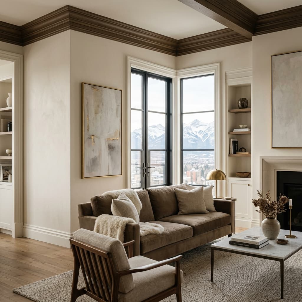 Interior room painting Calgary