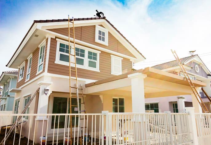 Exterior house painting Calgary