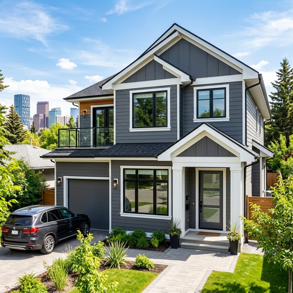 Weather-Adaptive Exterior House Painting Airdrie